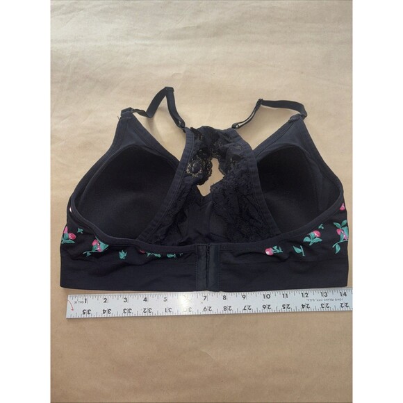Torrid Curves Cherries Seamless Flirt Racerback Bralette Sz 1 Cherrycore Fruit - Picture 4 of 6